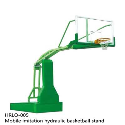Mobile imitation hydraulic basketball stand