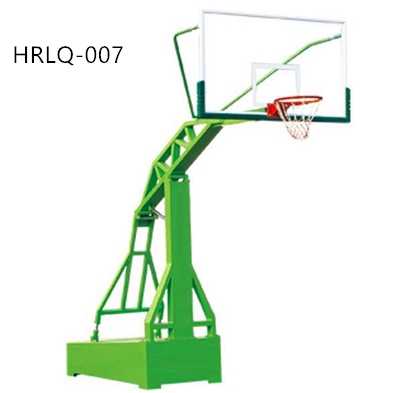 Flat box imitation hydraulic basketball stand