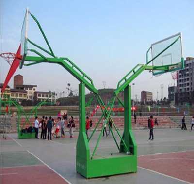 Mobile Haiyan Flat Box Basketball Stand