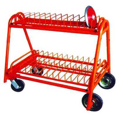 University Gym durable athletic equipment discus carrying cart