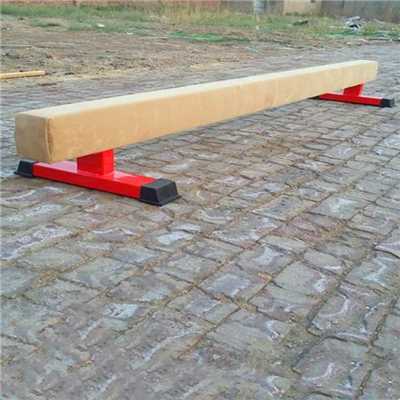 Children's gymnastic equipment balance beam and mat set