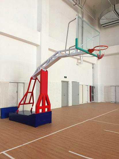 Installation method and precautions of electric hydraulic basketball rack