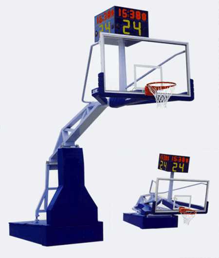 What are the dimensions, specifications and heights of Chinese standard basketball racks?