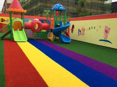 Kindergarten artificial lawn