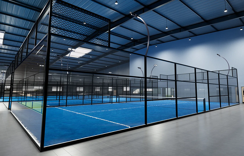 New Indoor Panoramic Padel Court Solution Available for Global Clients